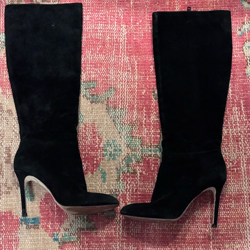 Ava & Aiden Suede Knee High Boots Great Condition
